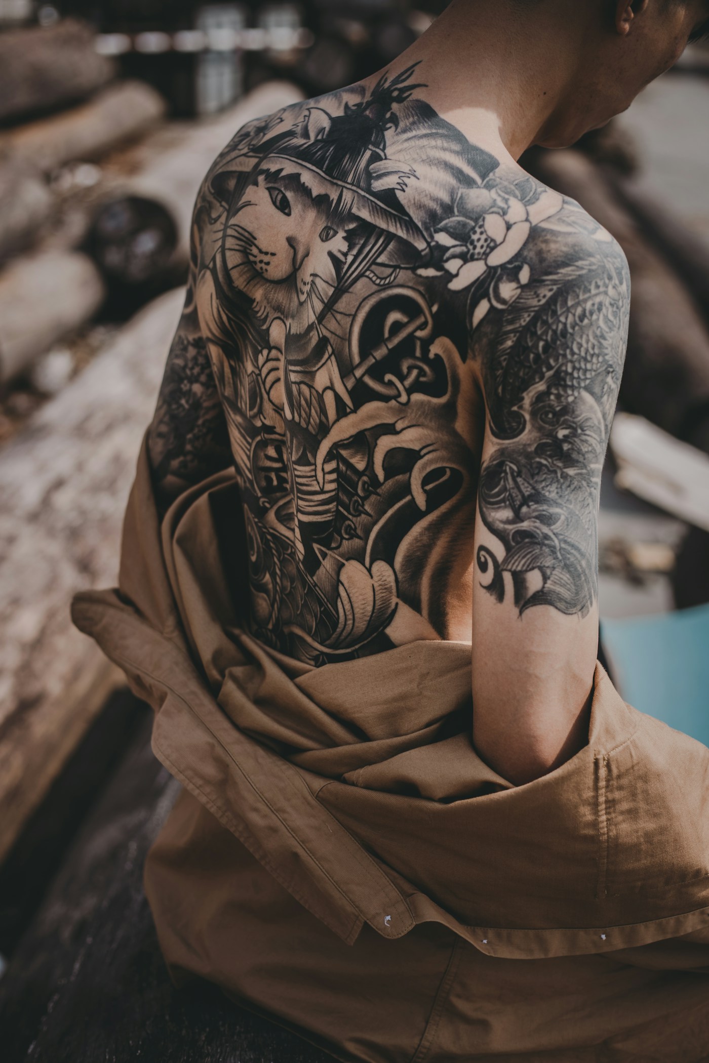 NAMI TATTOO 概念案例中的刺青细节